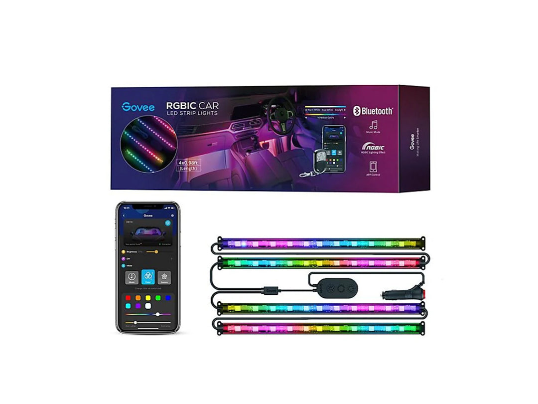 Govee RGBIC Interior Car Lights Without Remote Control Govee RGBIC Interior Car Lights Without Remote Control